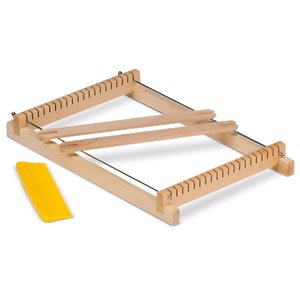 WOODEN WEAVING FRAME / LOOM SMALL (15cm) ~ GLUCKSKAFER