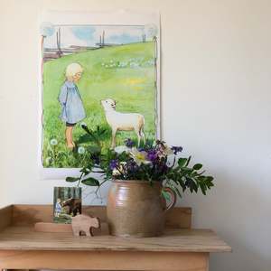 ELSA BESKOW ~ BOY & LAMB POSTER