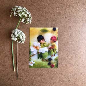Wynstone Press: BLACKBERRIES POSTCARD ~ FRANZISKA SERTORI-KOPP