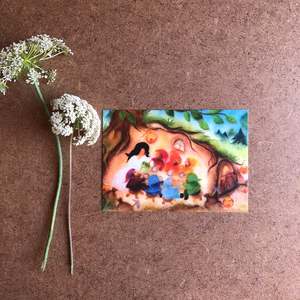 Wynstone Press: SNOW WHITE POSTCARD ~ FRANZISKA SERTORI-KOPP