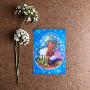 Wynstone Press: DREAMING OF A LAMB POSTCARD ~ ANGELA KOCONDA