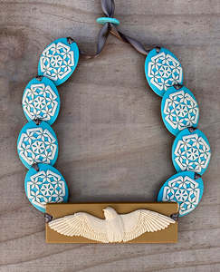 Kārearea Cluster Necklace