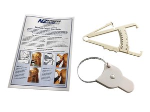 Products: BODY FAT CALIPERS, GIRTH TAPE & USER GUIDE (WHITE) - Tanita Scales