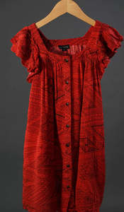 LOLE GIRLS FLUTTER SLEEVE DRESS TD801