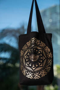 Bags: CIRCLE TATAU CANVAS BAG-CB002