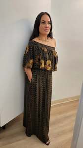 Aute: AUTE MALU HOLOKU DRESS BLACK TD158