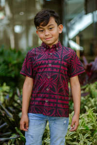 Boys Shirts: ROSA BOYS 4WAY STRETCH SHIRT B4WS018