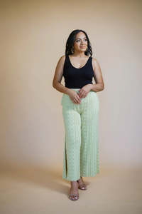 Sose Malu: SOSE MALU GAUCHO PANT CREAM- TP120