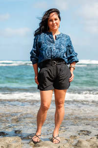 DENIM SAFUNE LADIES TOP TT135SH