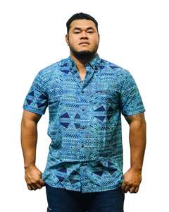 Mens Sale: TANOA MEN'S BULA SHIRT SS3009-TROPICAL