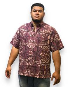 Mens Sale: KEHAULANI 4WAY STRETCH SHIRT TS4WS016-PURPLE