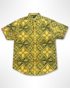 Mens Short Sleeve Shirt: MAMALU MEN'S COTTON SHIRT MSS001 GREEN