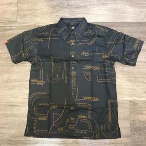 Mens Short Sleeve Shirt: TANOA MENS SHIRTS SS2808 MIDNIGHT BLUE