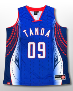 Tanoa Basketball Vest Vasea - TM1903 - Royal
