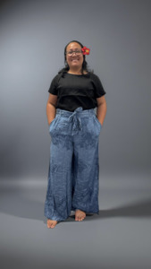 DENIM AIGA HIGH WAIST PANT TP141