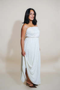 1 Get 1 Half Price Sale: PAEPAE STRAPLESS KNIT DRESS- TD192
