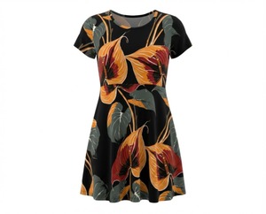 ABBY GIRLS SKATER DRESS TD803