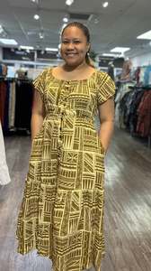 New Arrivals: WOMEN'S TANU II OFF SHOULDER DRESS - TD137