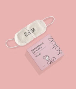 Frontpage: Self-Warming Eye Mask by Soleiz