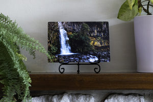 Metal Print – Dawson Falls Frozen in Time