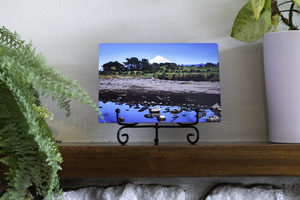 Metal Print – Layers of Taranaki