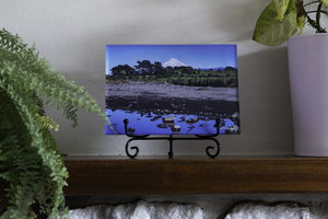 Products: Acrylic Block – Layers of Taranaki