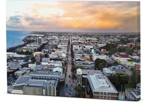 Products: Canvas – City CBD Sunset