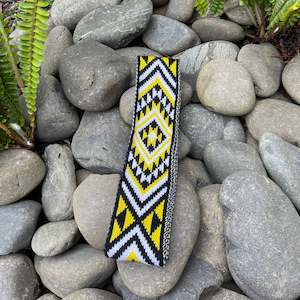 Korowai Cloak: Yellow Pātiki
