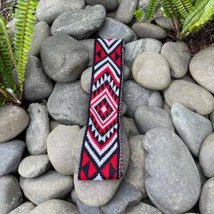 Korowai Cloak: Red Pātiki