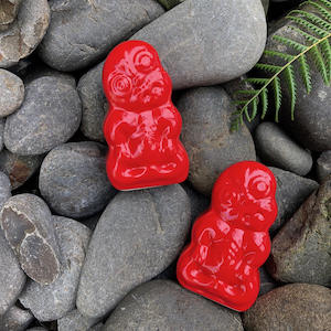 Whero Tiki Salt and Pepper Set