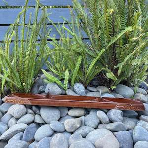 Rakau Wood Taiaha Long Weapon: Taiaha Base