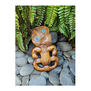 Rakau Wood Tiki: Tiki 35cm