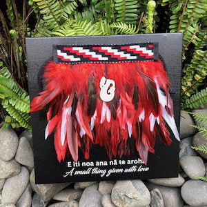 Mahi Toi Art Wall Art: "E Iti Noa Ana Nā Te Aroha - A Small Thing Given With Love" Wall Art