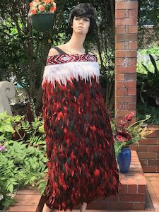 Korowai Cloak Adult: Pōhutukawa