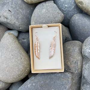 Taonga Jewellery Earrings: Feather Earrings