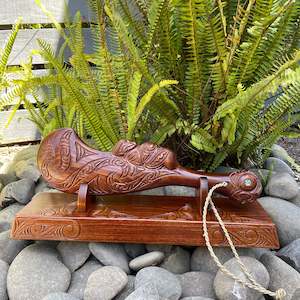 Rakau Wood Patu Clubs: Large Wahaika