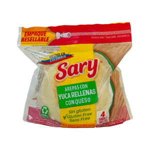 Cassava Arepa Filled with Cheese