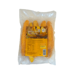 Frozen foods: Ripe Plantain (Plátano Maduro) – Whole NZ Direct Import