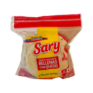 Arepas & Empanadas: Cheese-Stuffed Arepa