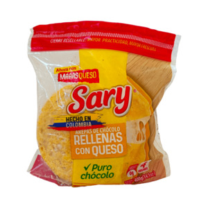 Arepas & Empanadas: Sweet Corn Arepa with Cheese