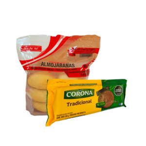 Products: Almojábanas & Chocolate Corona Combo