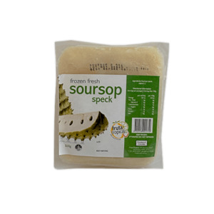 Frozen Fresh Soursop Speck (Guanabana Mota)