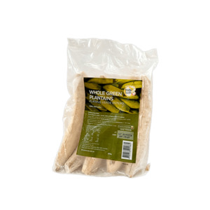 Whole Green Plantains – Frozen Green Plantain