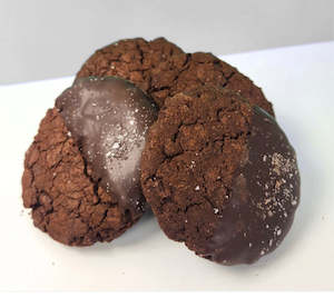 Sweet Treats: Bread & Butter Triple Chocolate Cookies with Sea Salt - 4 Pack