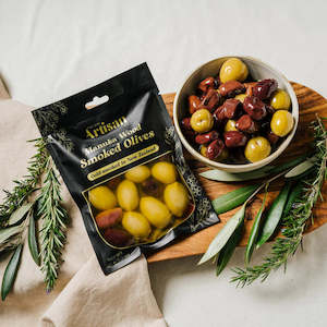 For The Pantry: Kiwi Artisan Manuka Wood Smoked Olives