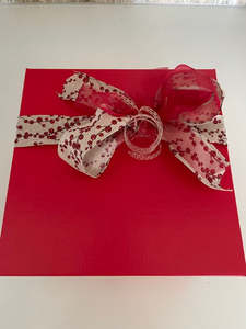A Red Gift Box - Large (Fill with your own selection of products)