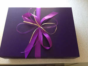 Gift Boxes For All Occasions: A Purple Gift Box - Large (Fill with your own selection of products)