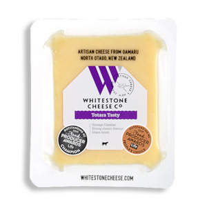 Cheeses Accompaniments: Whitestone Totara Tasty