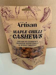 Kiwi Artisan Maple Chilli Cashews