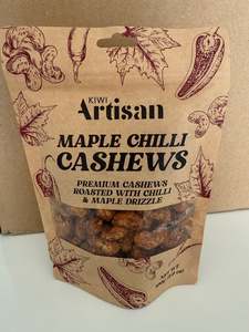 Kiwi Artisan Maple Chilli Cashews